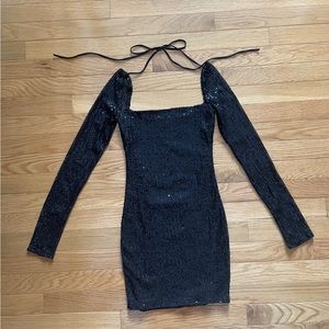 Black Lucy in the Sky homecoming dress